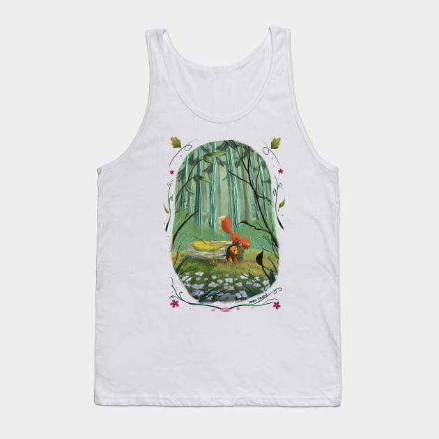 The fox and the hound Tank Top by davidpavon